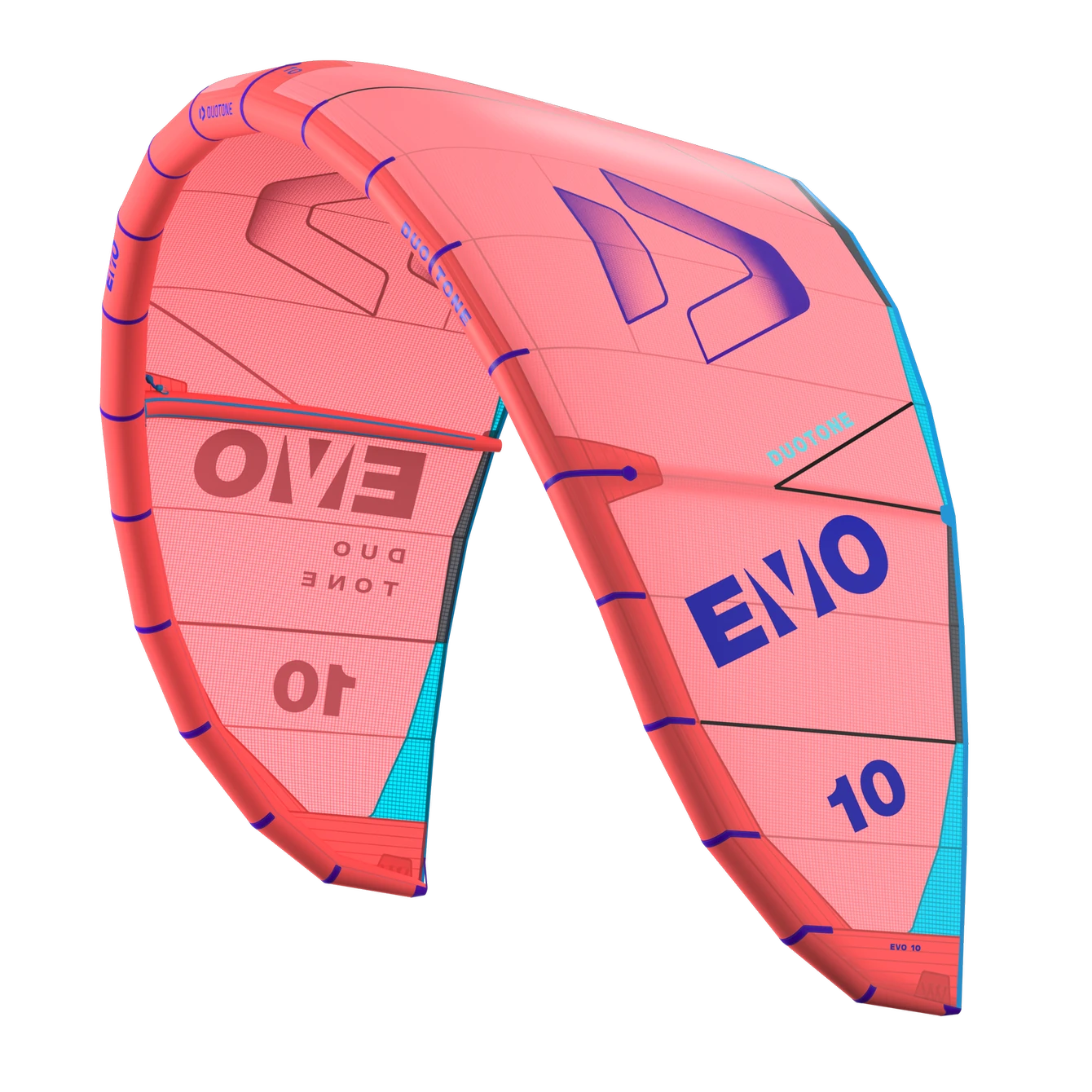Kite Duotone Evo 2025 10m Vermelho Coral